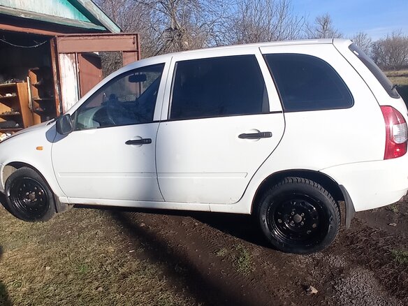 2012 Lada (ВАЗ) Kalina I, белый, 350000 рублей - вид 2