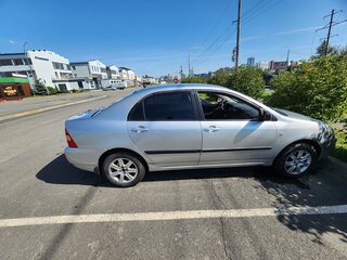2003 Toyota Corolla IX (E120, E130), серебристый, 425000 рублей, вид 4