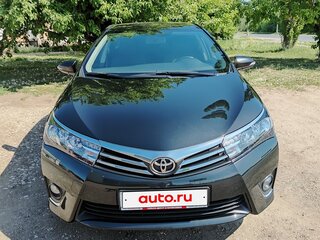 2014 Toyota Corolla XI (E160, E170, E180), чёрный, 1950000 рублей, вид 1