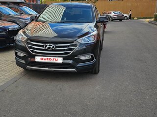 2016 Hyundai Santa Fe III Рестайлинг, чёрный, 1900000 рублей, вид 1