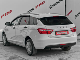 2019 Lada (ВАЗ) Vesta SW I, белый, 1100000 рублей, вид 4