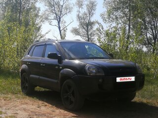 2005 Hyundai Tucson I, чёрный, 870000 рублей, вид 1