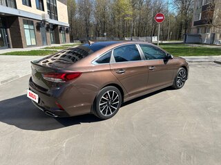 2018 Hyundai Sonata VII (LF) Рестайлинг, коричневый, 1850000 рублей, вид 5