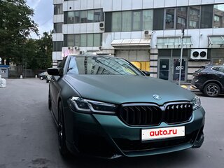 2022 BMW 5 серии 530i xDrive VII (G30/G31/G38) Рестайлинг, чёрный, 5600000 рублей, вид 2