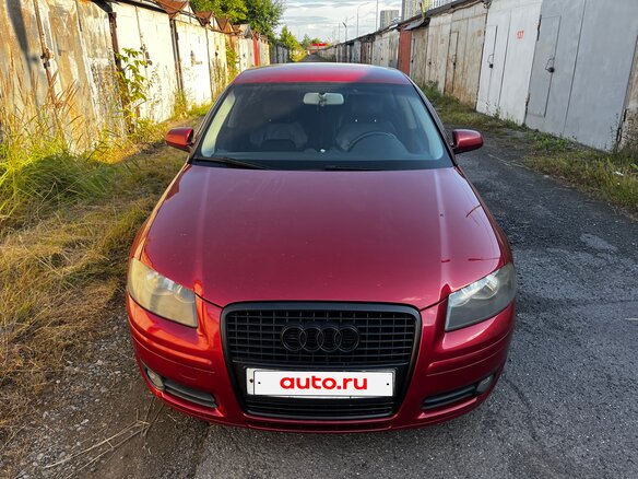 2007 Audi A3 II (8P) Рестайлинг 1, красный, 550000 рублей - вид 8