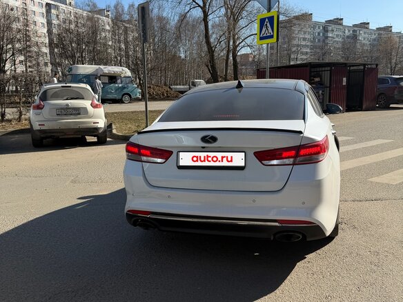 2017 Kia Optima IV, белый, 1150000 рублей - вид 3