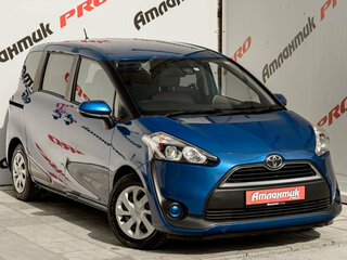 2017 Toyota Sienta II, синий, 1390000 рублей, вид 3