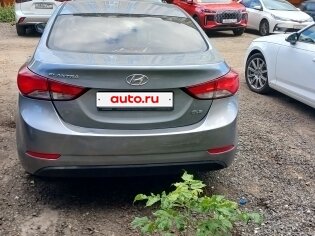 2014 Hyundai Elantra V (MD) Рестайлинг, серый, 490000 рублей, вид 2