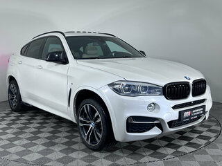 2016 BMW X6 M50d II (F16), белый, 3350000 рублей, вид 2