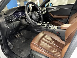 2019 Audi A4 V (B9), белый, 3100000 рублей, вид 3