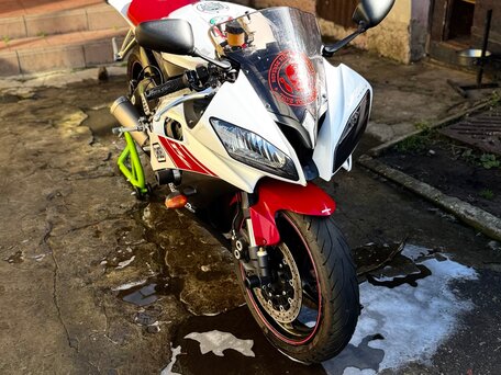 2008 Yamaha YZF-R6, белый, 750000 рублей, вид 2