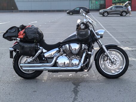 2005 Honda VTX 1300, чёрный, 490000 рублей, вид 2