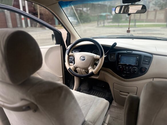 2002 Mazda MPV II (LW), зелёный, 360000 рублей - вид 15