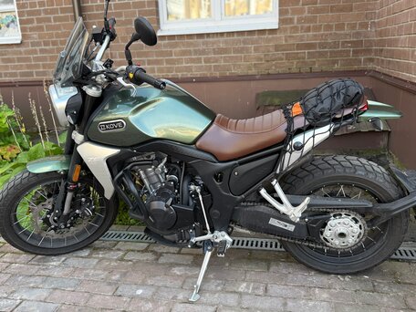 2024 Kove 500F Scrambler, зелёный, 550000 рублей, вид 2