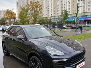 2015 Porsche Cayenne S Diesel II Рестайлинг (958), синий, 5400000 рублей, вид 4