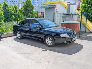 2008 Kia Spectra I Рестайлинг 2, чёрный, 350000 рублей, вид 4