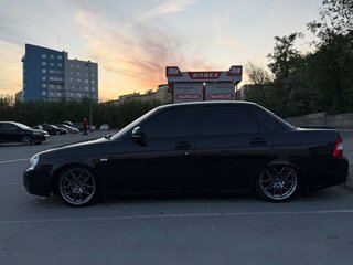 2016 Lada (ВАЗ) Priora I Рестайлинг, чёрный, 620000 рублей, вид 3