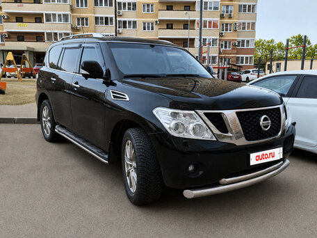 2011 Nissan Patrol VI (Y62), чёрный, 2000000 рублей, вид 1