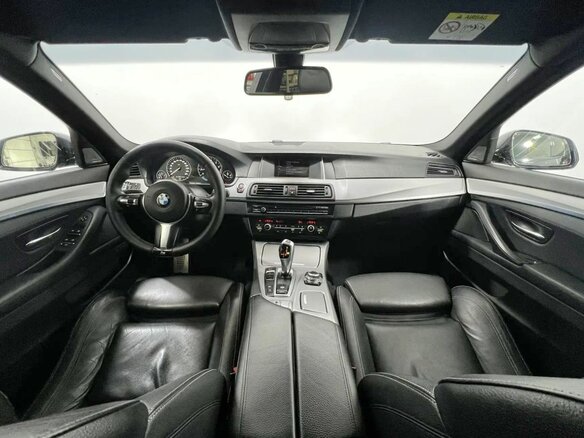 2014 BMW 5 серии 528i xDrive VI (F10/F11/F07) Рестайлинг, чёрный, 1950000 рублей - вид 13