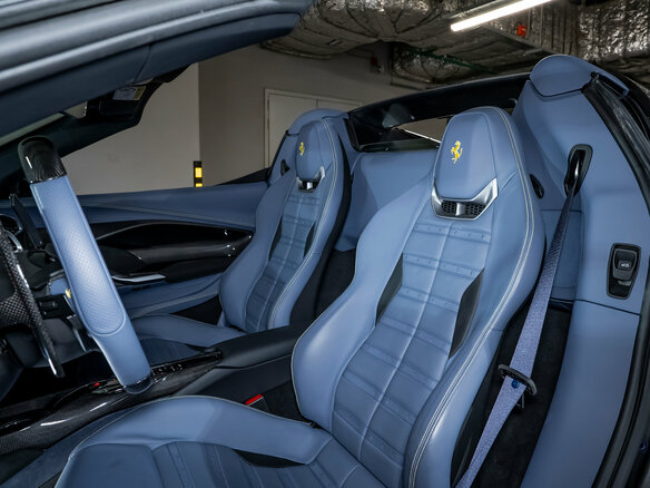2025 Ferrari 296 GTS, серый - вид 33