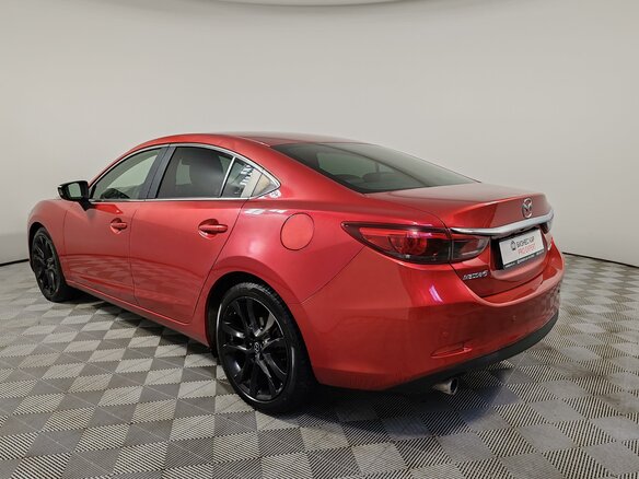 2016 Mazda 6 III (GJ) Рестайлинг, красный, 1700000 рублей - вид 6