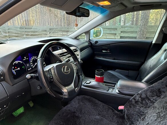 2012 Lexus RX 450h III Рестайлинг, белый, 2900000 рублей - вид 7