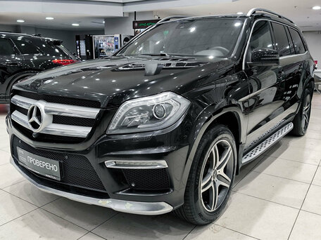2015 Mercedes-Benz GL-Класс 350 II (X166), чёрный, 2550000 рублей, вид 1
