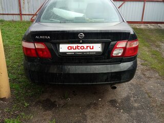 2006 Nissan Almera II (N16) Рестайлинг, чёрный, 200000 рублей, вид 1