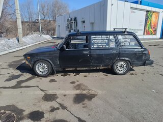 2007 Lada (ВАЗ) 2104, чёрный, 75000 рублей, вид 4