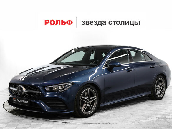 2020 Mercedes-Benz CLA 200 II (C118, X118), синий, 2770000 рублей