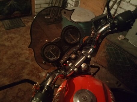 2007 Yamaha YBR125, красный, 120000 рублей, вид 1