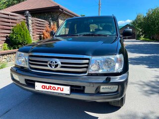 2006 Toyota Land Cruiser 100 Series Рестайлинг 2, чёрный, 3200000 рублей, вид 3