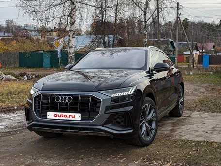 2020 Audi Q8 50 TDI I (4M), чёрный, 7600000 рублей, вид 1
