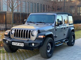 2021 Jeep Wrangler IV (JL), серебристый, 3545000 рублей, вид 4