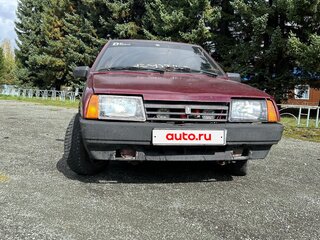 1996 Lada (ВАЗ) 2109, пурпурный, 120000 рублей, вид 3