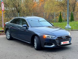 2020 Audi A4 40 TFSI V (B9) Рестайлинг, серый, 3280000 рублей, вид 4
