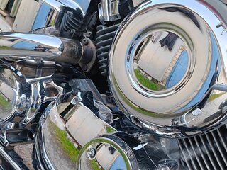 1998 Yamaha XVS400 Drag Star, белый, 360000 рублей, вид 5