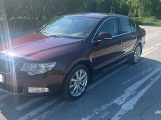 2012 Skoda Superb II, пурпурный, 1150000 рублей, вид 1