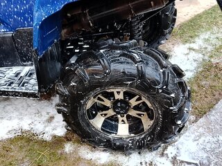 2011 Yamaha Grizzly 700, синий, 680000 рублей, вид 3