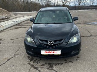 2008 Mazda 3 I (BK) Рестайлинг, чёрный, 480000 рублей, вид 1