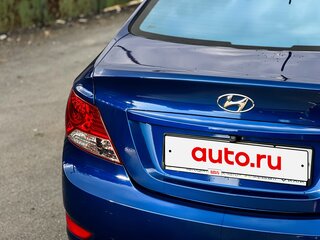 2013 Hyundai Accent IV, синий, 810000 рублей, вид 5