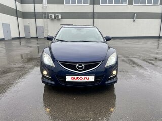 2010 Mazda 6 II (GH) Рестайлинг, синий, 840000 рублей, вид 2