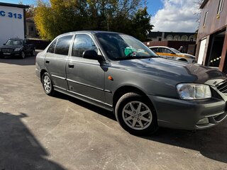 2005 Hyundai Accent ТагАЗ II, серый, 240000 рублей, вид 3