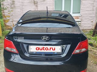 2016 Hyundai Solaris I Рестайлинг, чёрный, 850000 рублей, вид 2