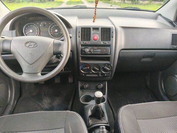2010 Hyundai Getz I Рестайлинг, чёрный, 470000 рублей - вид 9