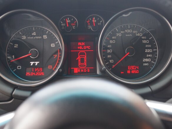2007 Audi TT II (8J), чёрный, 1500000 рублей - вид 10