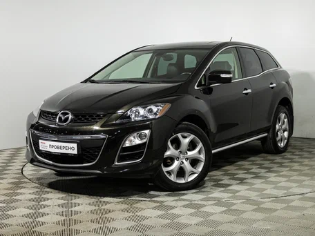 2011 Mazda CX-7 I Рестайлинг, чёрный, 1149700 рублей, вид 1