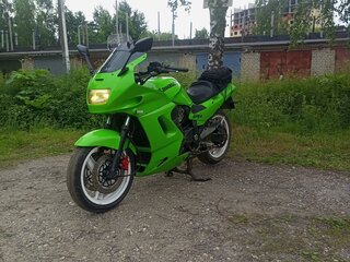 1997 Kawasaki GPZ 1100, зелёный, 250000 рублей, вид 4