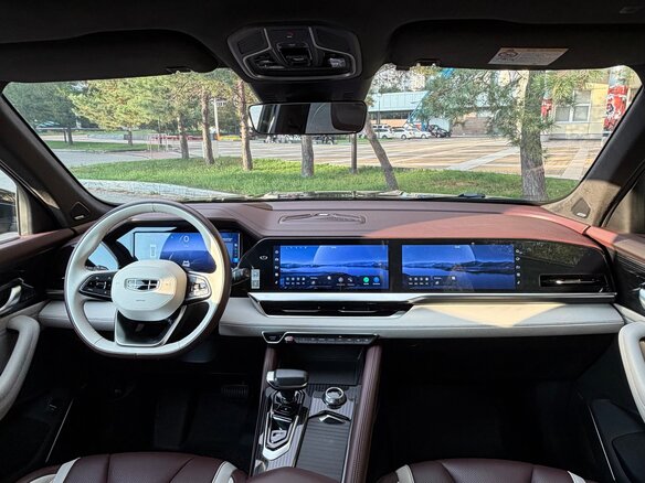 2021 Geely Monjaro (Xingyue L) I, чёрный, 2750000 рублей - вид 12
