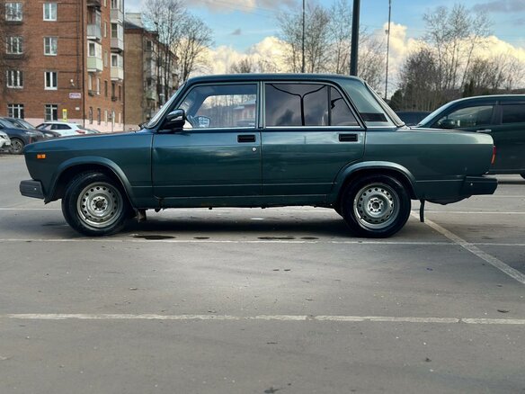 2010 Lada (ВАЗ) 2107, зелёный, 240000 рублей - вид 6